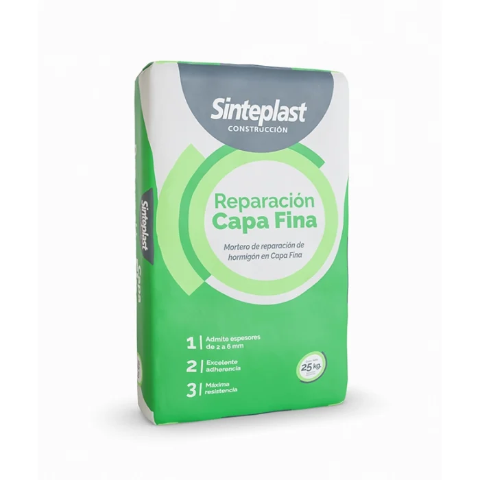 REPARACION CAPA FINA 25kg SINTEPLAST