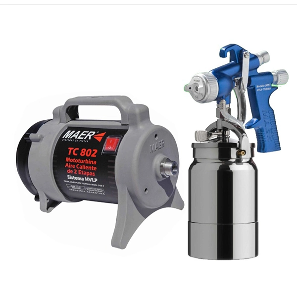 Equipo Pistola Para Pintar Maer Mototurbina Tc802 Equipo Pistola Para Pintar Maer Mototurbina Tc802